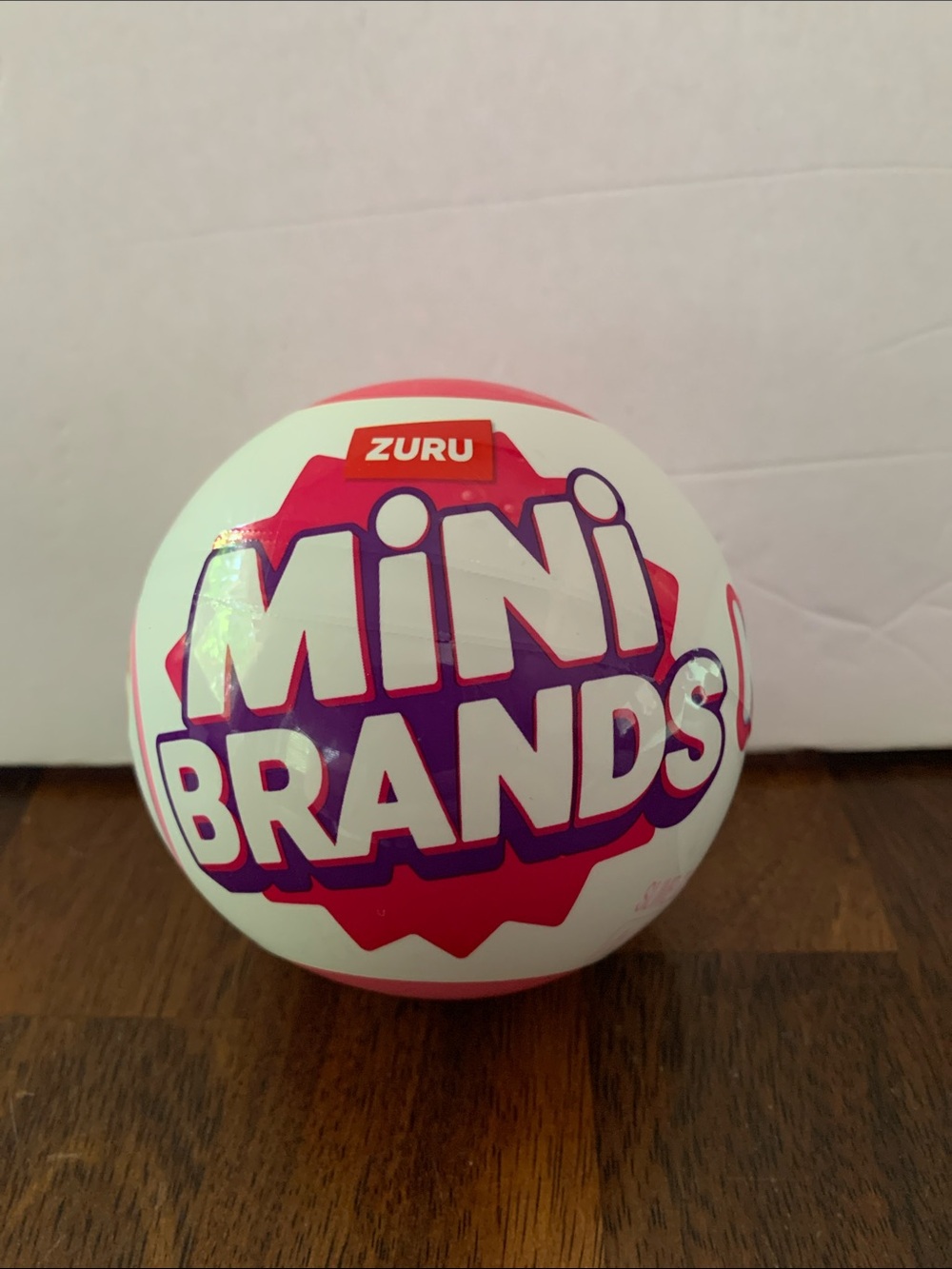 Zuru Mini Brands Surprise Ball - White & Pink